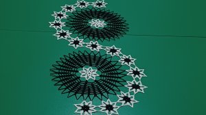 Овальная Салфетка крючком. Вторая часть.