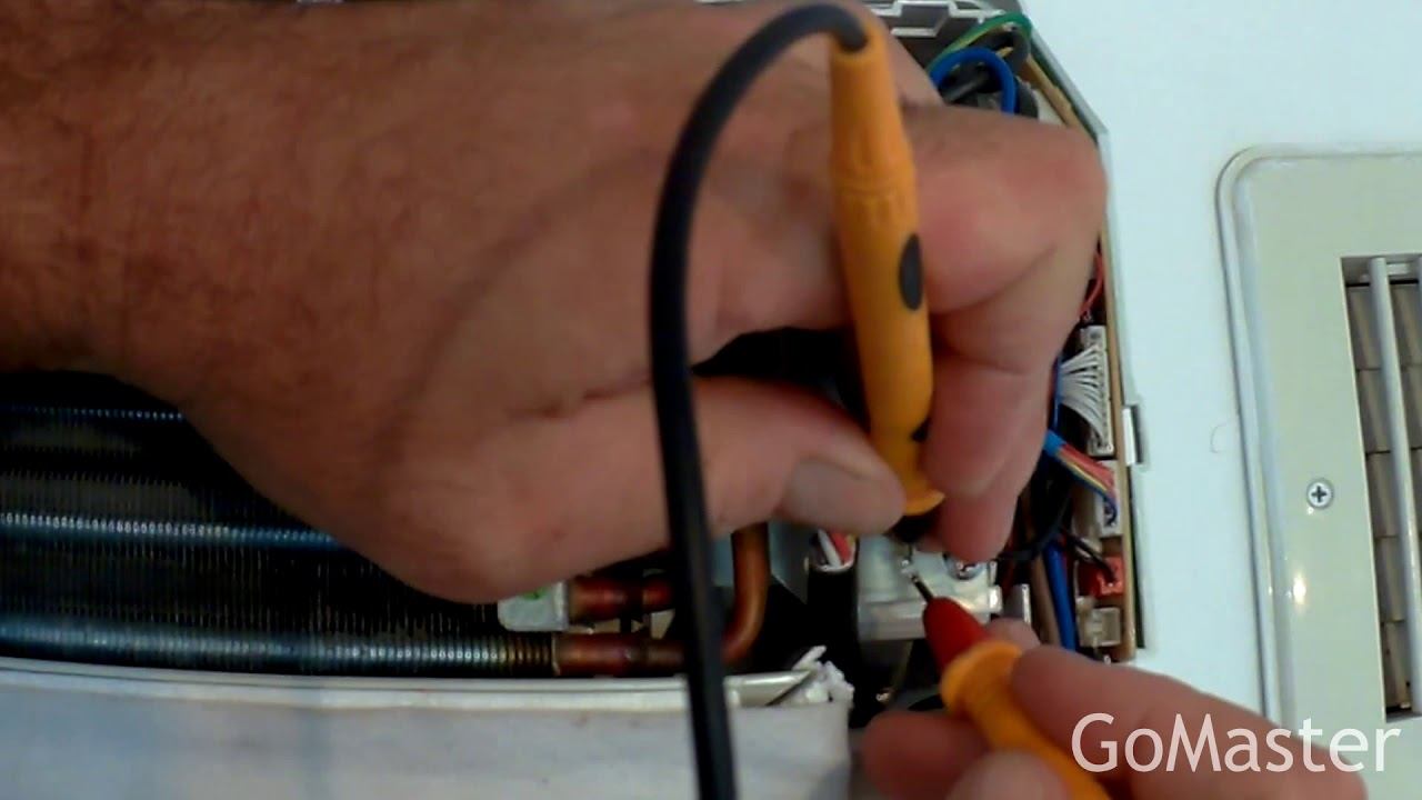 How to test and replace Thermistors (temperature sensors) on split air conditioner AC смотреть онлайн