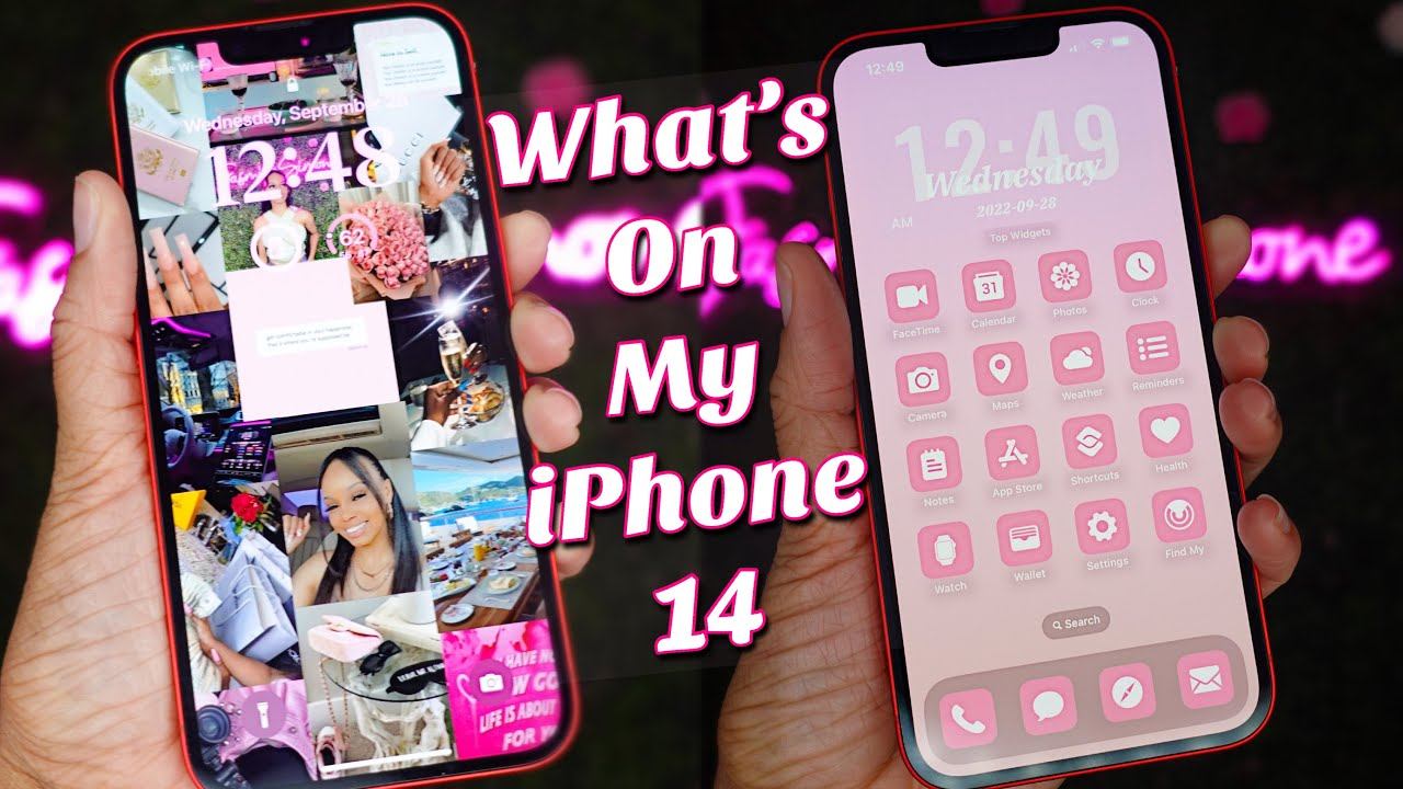 WHATS ON MY IPHONE 14 + IOS 16 CUSTOMIZATION смотреть онлайн