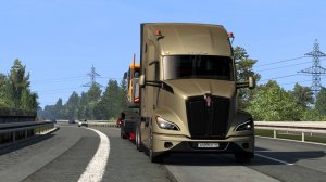 109 / ETS 2 1.52 / Kenworth T680 / Уже в Америке  / MARIO MAP.