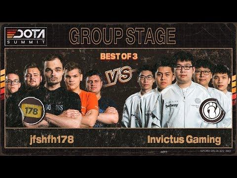 jfshfh178 vs Invictus Gaming Game 3 - Dota Summit 11: Winners' Match смотреть онлайн