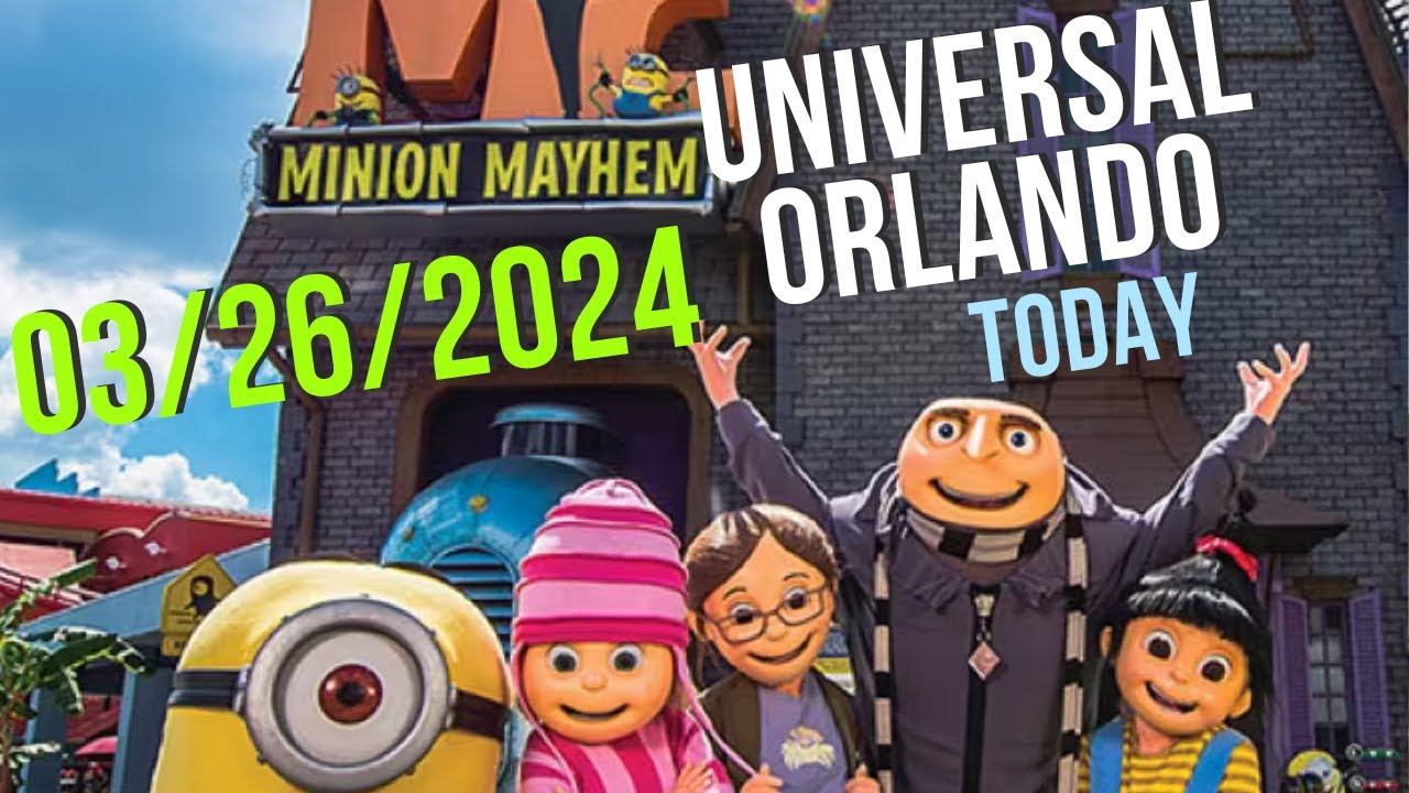 Universal Orlando Resort Universal Studios Daily 03/26/2024