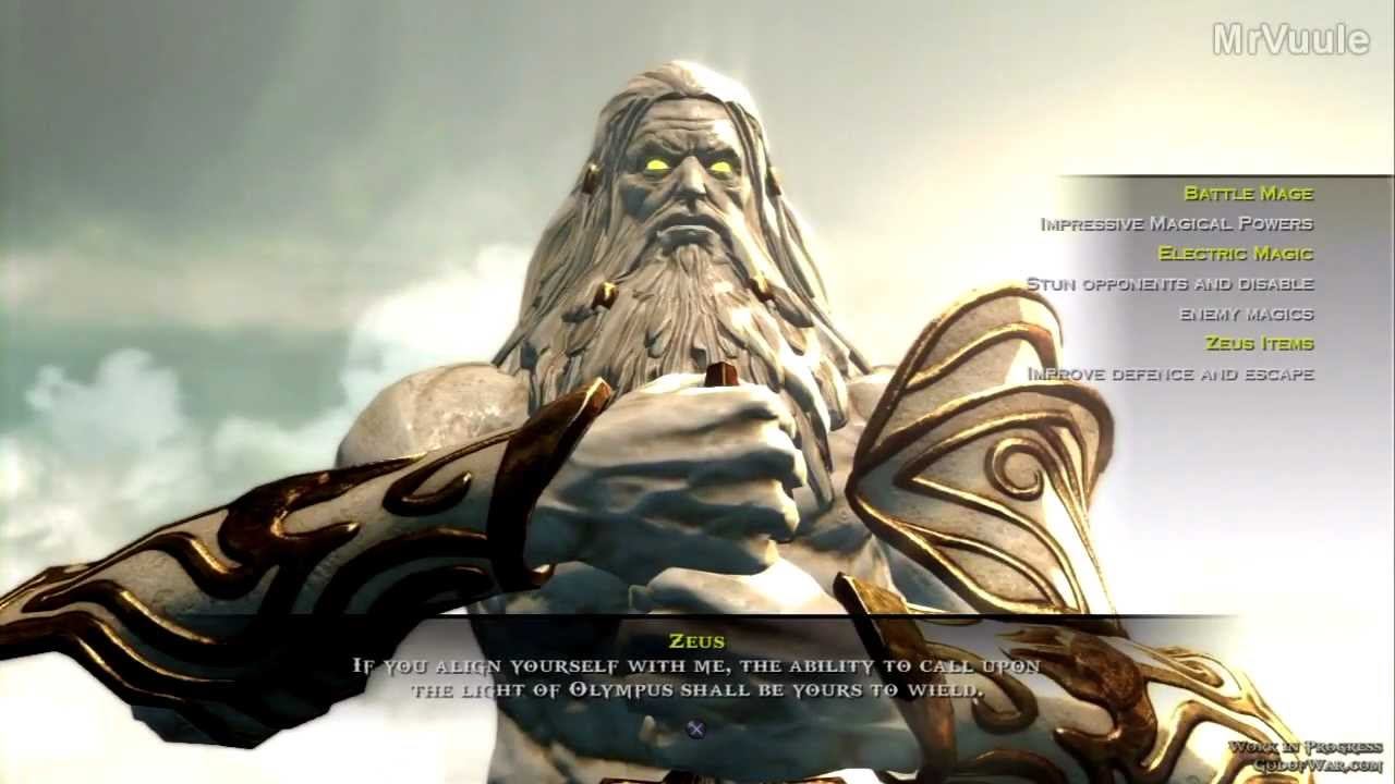 God of War: Ascension (BETA) - Zeus Tutorial смотреть онлайн
