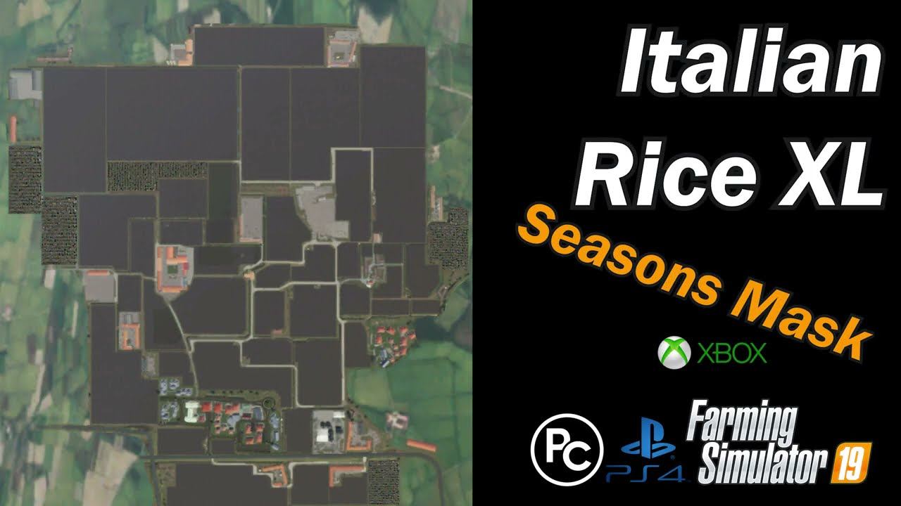 Farming Simulator 19 - Map First Impression - Italian Rice XL смотреть онлайн