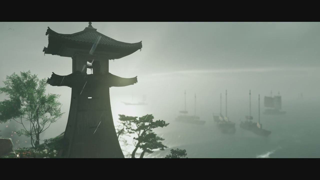 Прохождение Ghost of Tsushima, история рюдзо,соломенные шляпы, прибрежный лагерь смотреть онлайн