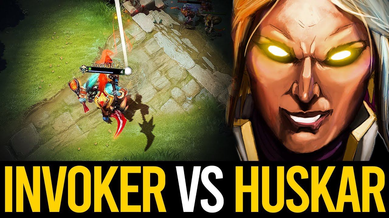THE SKIES SET YOU AFLAME!! INVOKER vs HUSKAR MID | Dota 2 Invoker смотреть онлайн