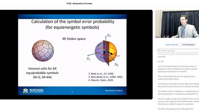 OFC 2023 Mode Vector Modulation: Optimal Signal Sets With Geometric Shaping смотреть онлайн