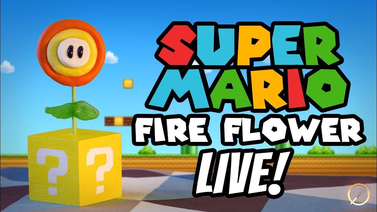 Edible Super Mario Fire Flower LIVE! смотреть онлайн
