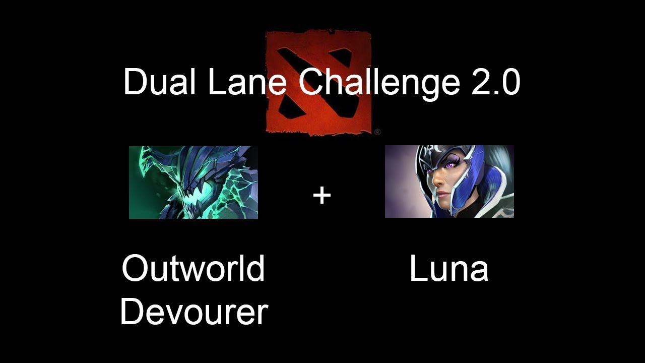 Dota 2 dual lane challenge 2.0 Episode 29: Outworld Devourer & Luna смотреть онлайн