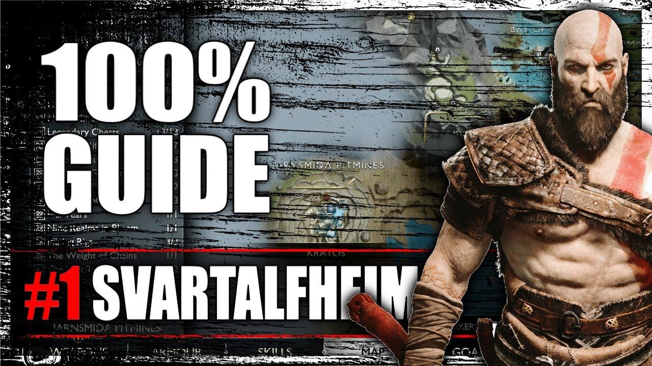Svartalfheim 100% Completion Guide (God of War Ragnarok 100% Walkthrough Part 1) смотреть онлайн