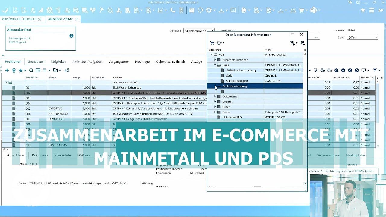 Open Masterdata und IDS 2.5 Schnittstelle fürs Handwerk | SHK-TV Markt смотреть онлайн