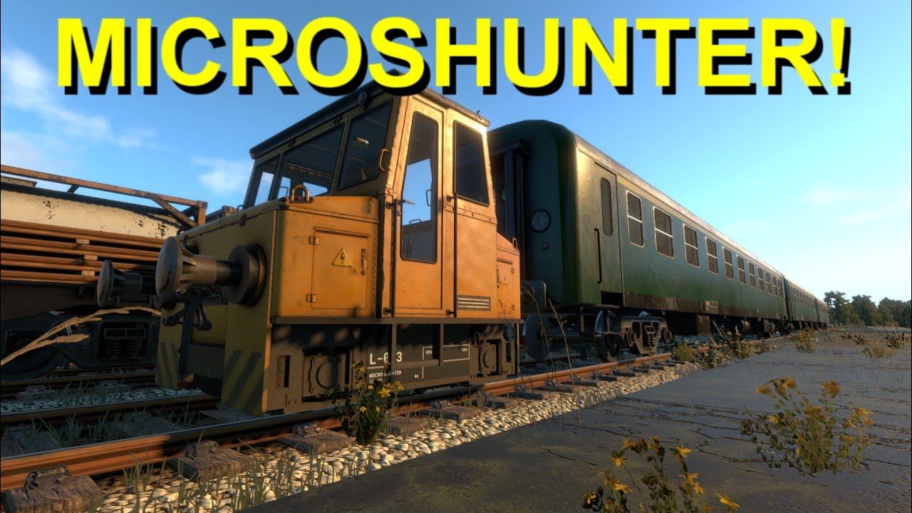 EV TRAIN! - Derail Valley 'Microshunter' (Build #98) смотреть онлайн