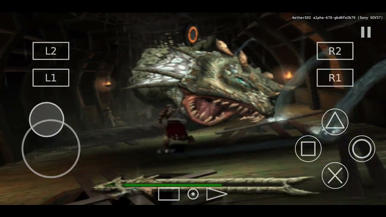 god of war 1 gameplay aethersx2 emulator смотреть онлайн