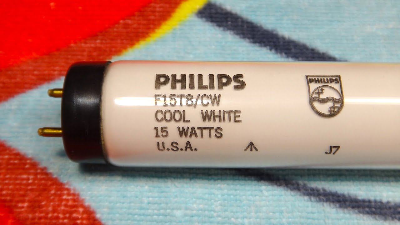 Philips F15T8 15watt Cool White Fluorescent Light Bulb смотреть онлайн