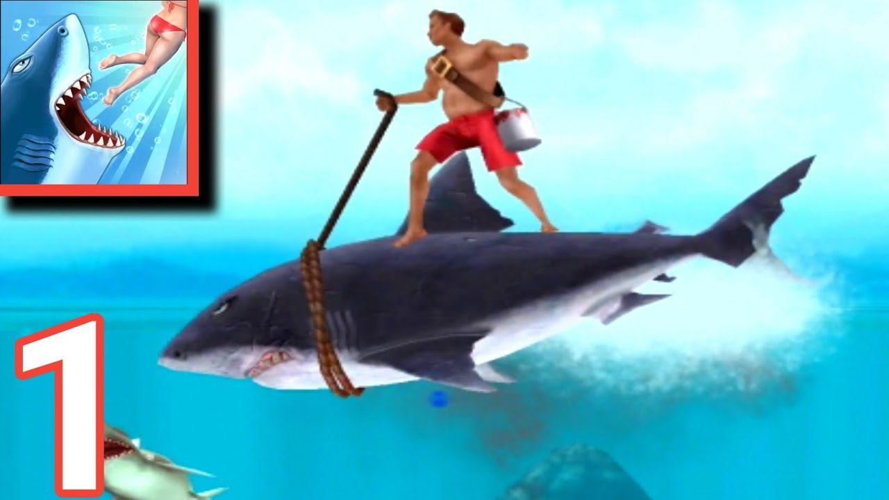 Hungry Shark Evolution Android iOS Walkthrough Gameplay Video Part 1 смотреть онлайн