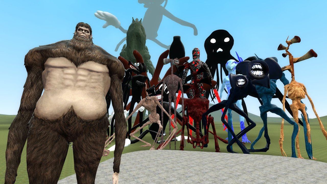 BEAST TITAN VS TREVOR HENDERSON CREATURES!! - GarrysMod Sandbox смотреть онлайн