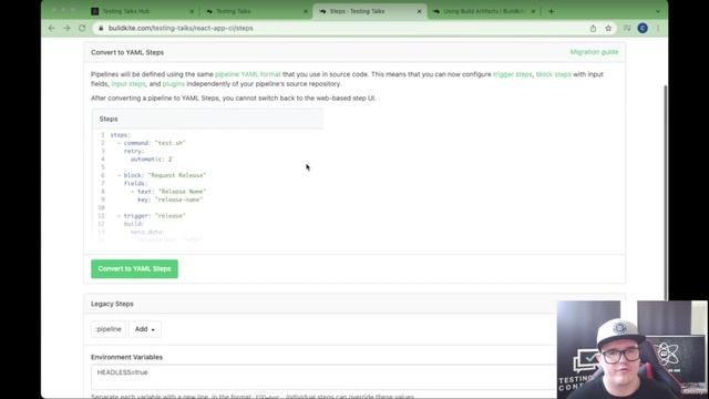 175 - Our first green CI Pipeline Viewing our Artifacts in the browser part 3 смотреть онлайн