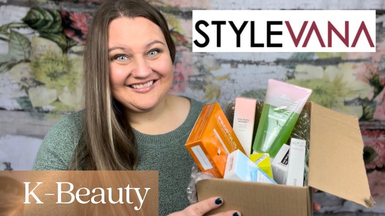 K-Beauty From Stylevana! Skincare Haul Unboxing & Discount Code смотреть онлайн