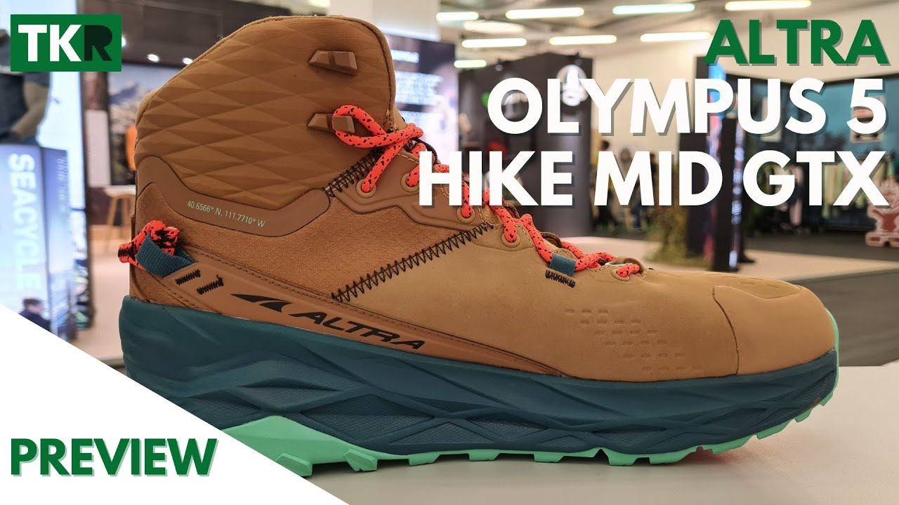 Altra Olympus 5 Hike Mid GTX | Preview | Concepto innovador y ágil para senderismo смотреть онлайн