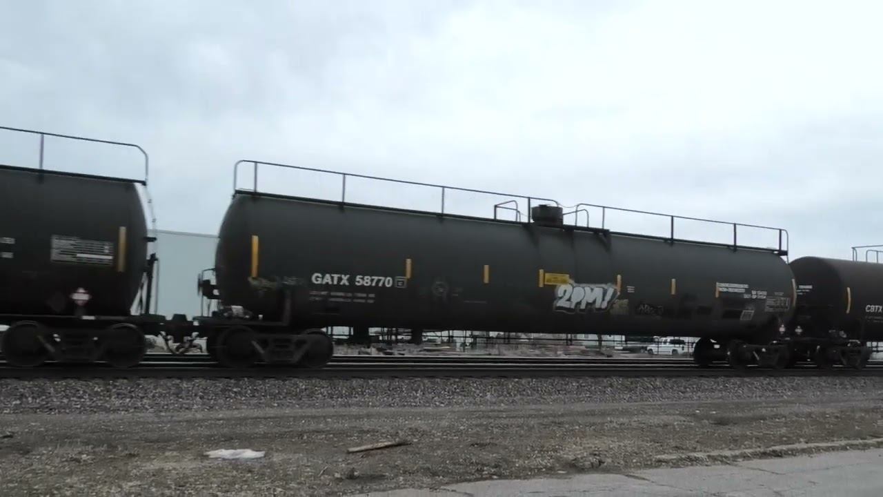 BNSF 7229 West in Princeton, IL 2/7/24 смотреть онлайн