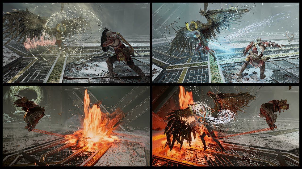 Valkyrie Olrun Set Free 4 Ways | FIST 🛡️ BLADES 🔥 AXE ❄️ ALL 💢 | GMGoW+ смотреть онлайн