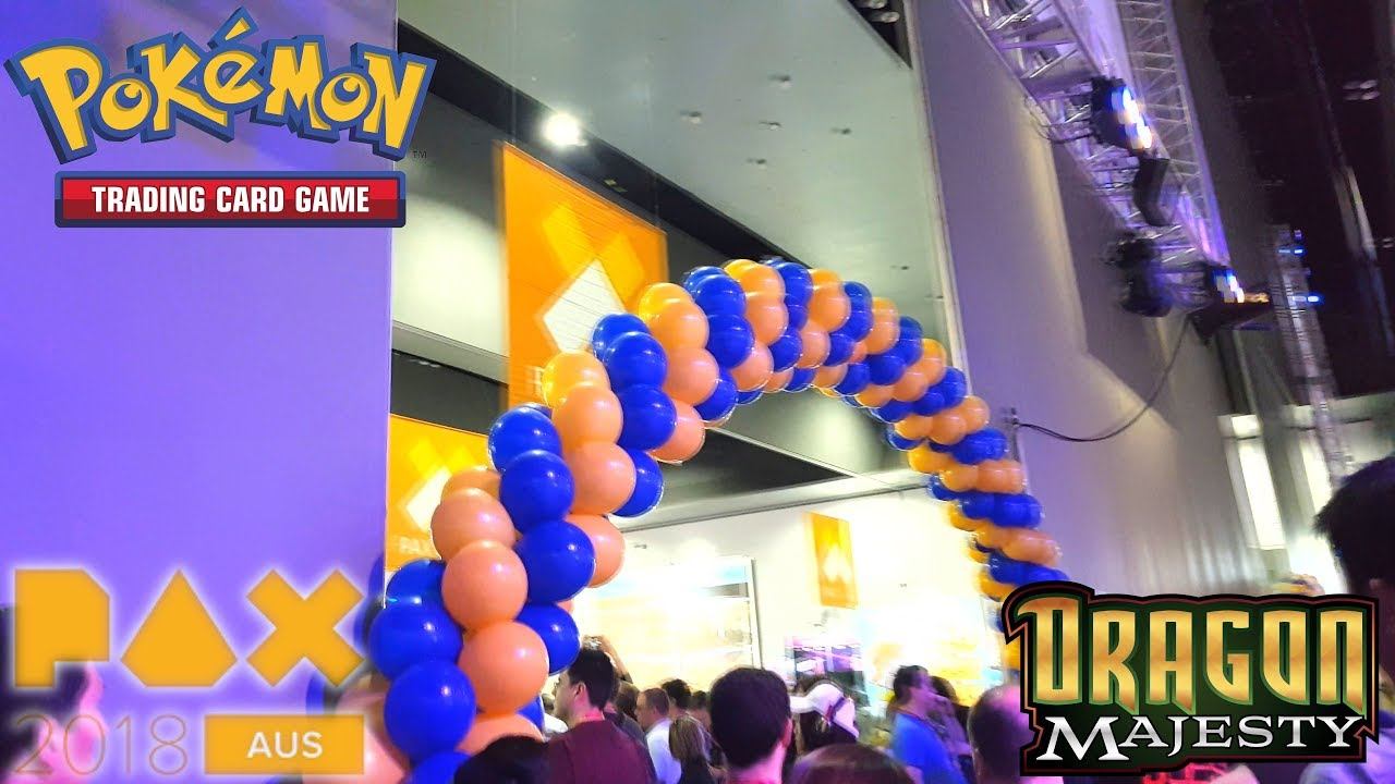 PAX AUS 2018 Day 1 Pokemon Dragon Majesty Elite Trainer Box ( Extremely Lucky ) смотреть онлайн