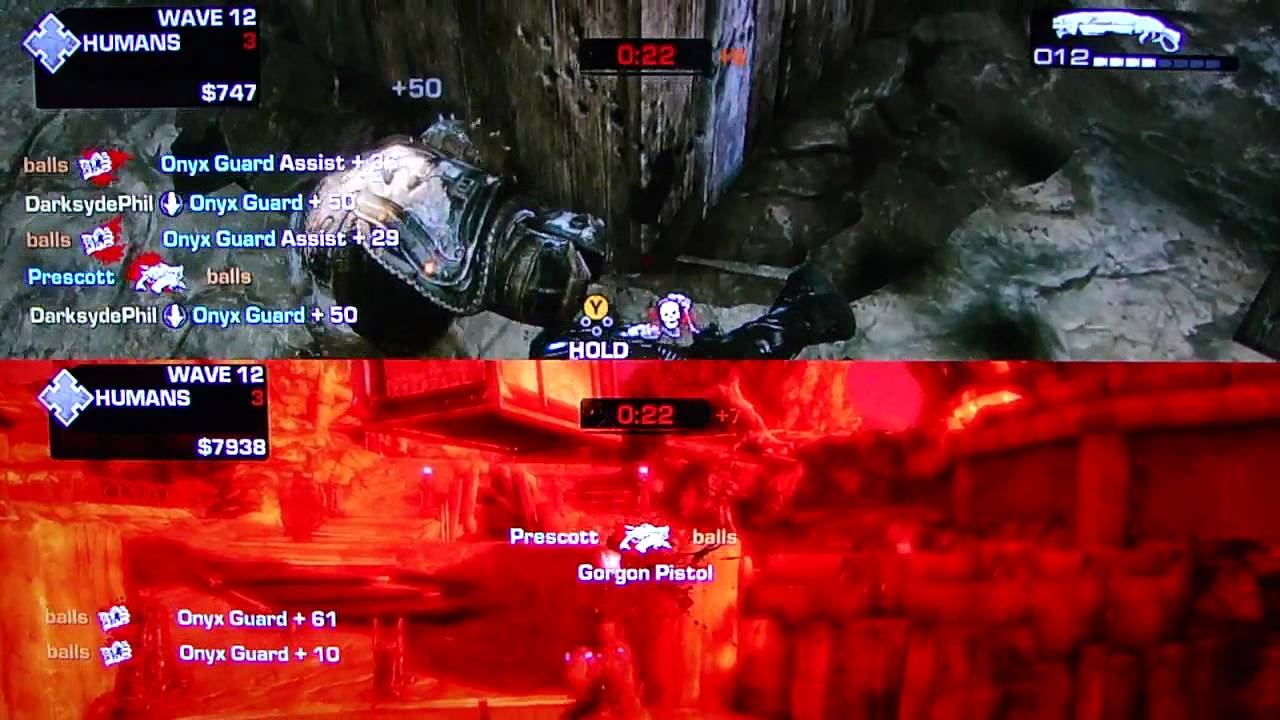 Gears of War 3 Beast Mode Co-op gameplay pt4 смотреть онлайн