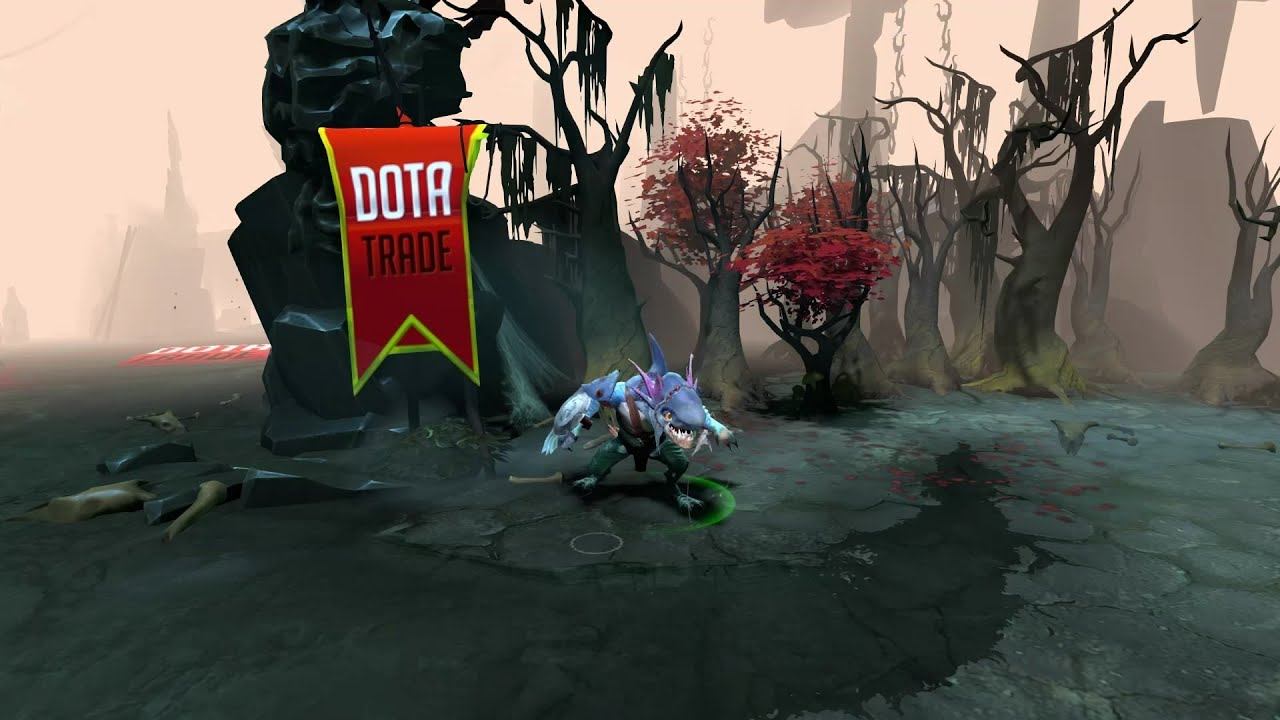 Dark Reef Escape Slark set preview Dota 2 смотреть онлайн