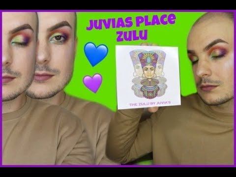 JUVIAS PLACE ZULU PALETTE TUTORIAL смотреть онлайн