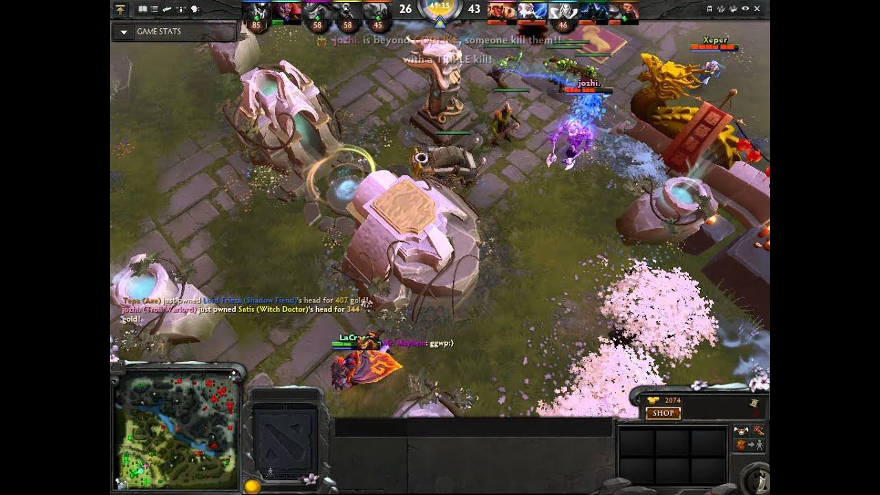 Ab. with Troll warlord Dota 2 смотреть онлайн