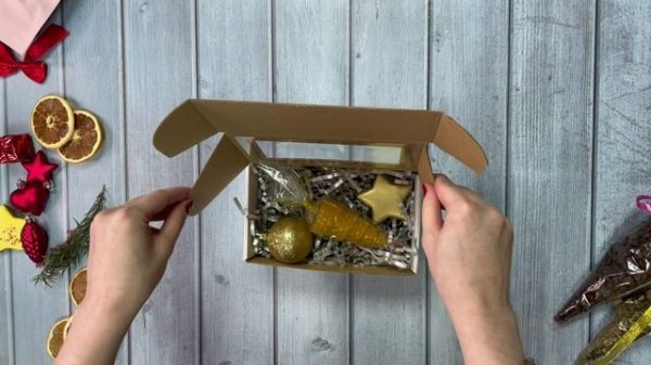 Упаковка подарочного набора и подарков на Новый год | Купить упаковку оптом и в розницу WebPack.ru