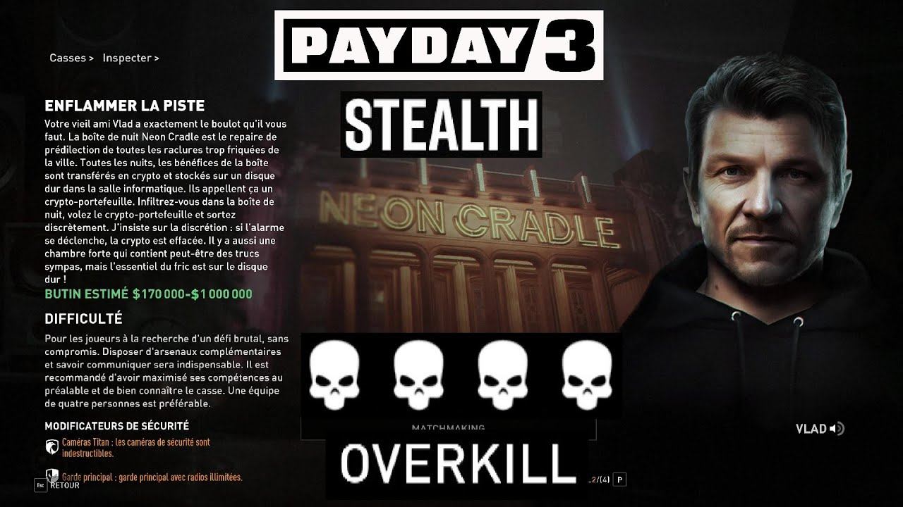 ROCK THE CRADLE - OVERKILL DIFFICULTY FULL STEALTH & ALL BAGS - PAYDAY 3 смотреть онлайн