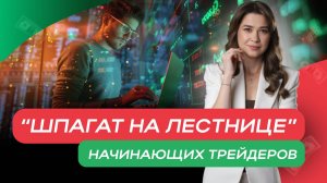 "Шпагат на лестнице" начинающих трейдеров