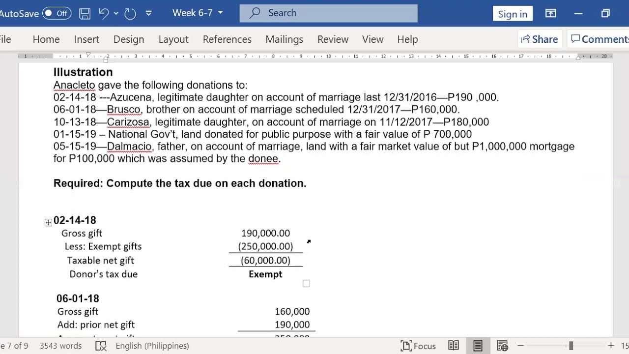 Donor's tax | Part 2 смотреть онлайн