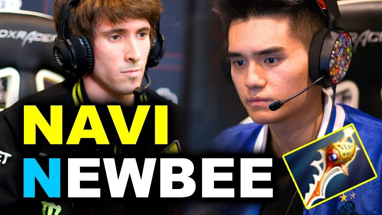 NAVI vs NEWBEE - EPIC 4x RAPIERS MEGAS - EPICENTER MAJOR DOTA 2 смотреть онлайн