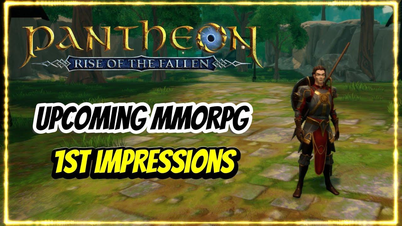 High-Fantasy Classic MMORPG Pantheon: Rise of the Fallen - First Impressions смотреть онлайн
