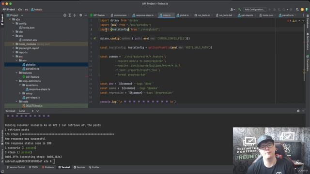 212 - Introducing global configuration Reusable getResponse function part 1 смотреть онлайн