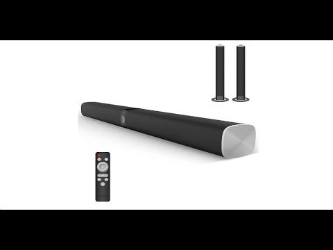 Assistrust 50W Soundbars for TV 4 Speakers Soundbar✔️Work Great or Fail? смотреть онлайн