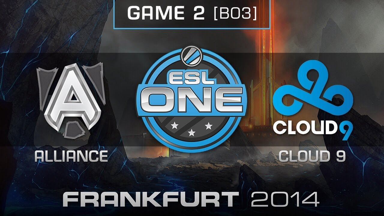 Cloud 9 vs. Alliance - Quarterfinals Map 2 - ESL One Frankfurt 2014 - Dota 2 смотреть онлайн