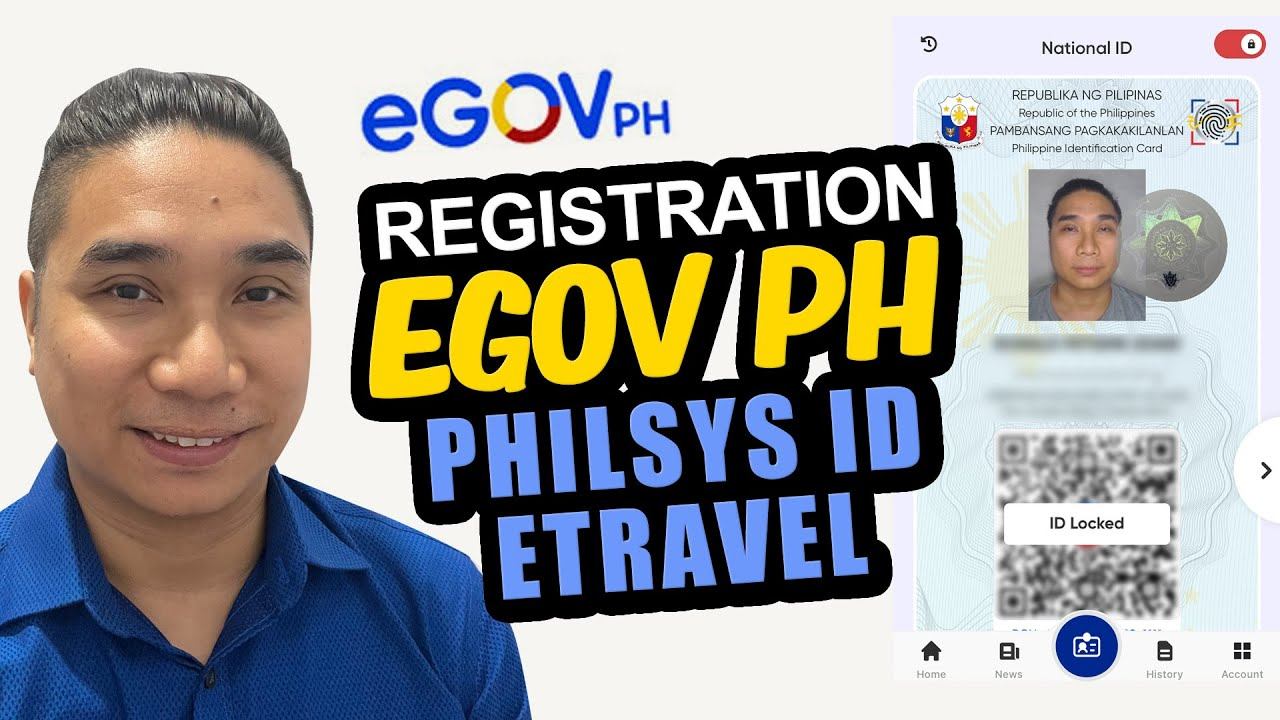 EGOV PH APP National ID Tutorial 2024 | eGov PH Philsys ID Registration 2024 смотреть онлайн