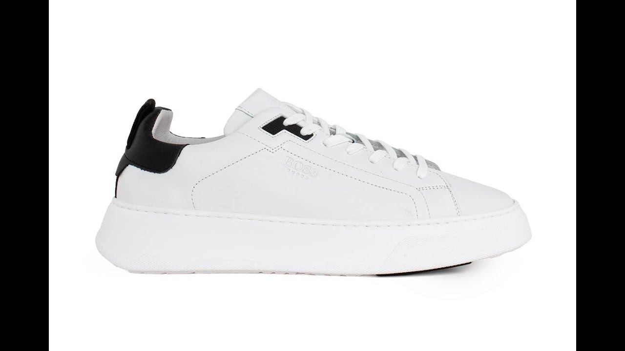 Boss Shoes Ανδρικό Δερμάτινο Sneaker White Garda RU321-WH смотреть онлайн