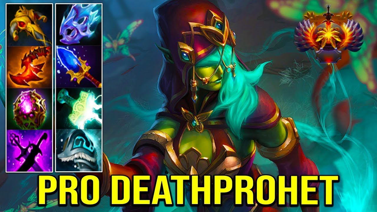 PRO MIDLANE [ Death Prophet ] THE MOST INSANE BUILD смотреть онлайн