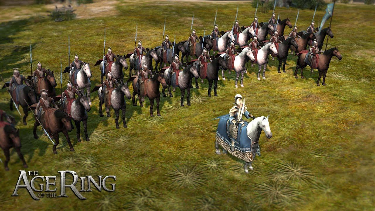 Властелин колец TBME 2 ROTWK The Age of the Ring 4.0 [004] Обзор Гондор смотреть онлайн