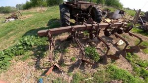 Сажаю картошку на МТЗ-50 с помощью плуга! Буксую на ЗИЛ-130! УРАЛ манипулятор в помощь!