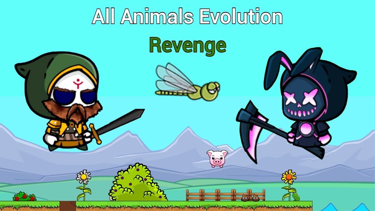 All Animals Evolution With Viking Reaper And Revenge (EvoWorld.io) смотреть онлайн