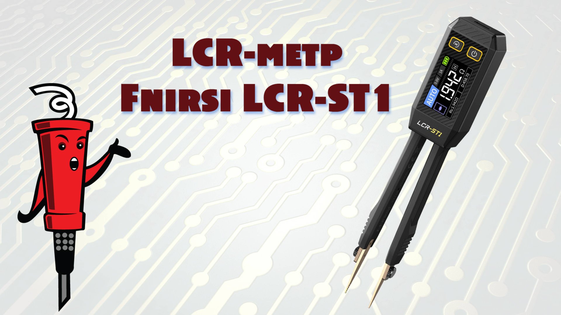 LCR-метр Fnirsi LCR-ST1 смотреть онлайн