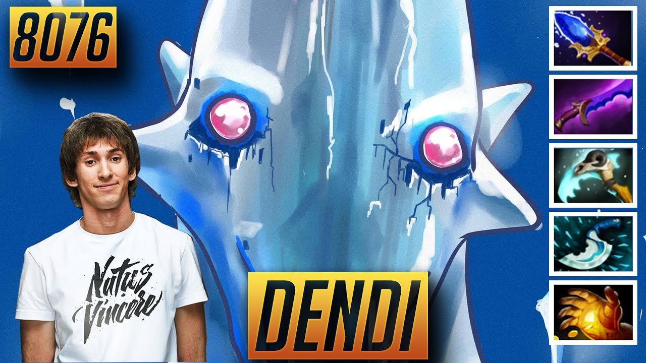 Dendi MID Ancient Apparition Patch 7.03 8076 MMR Dota 2 HARD Pro Replay #proreplay смотреть онлайн