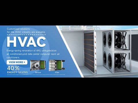 Ebmpapst EC Plug Fan HVAC AHU Air Handling Unit FFU Centrifugal Cooling Fan смотреть онлайн