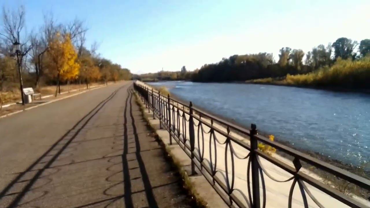 Гуляем вдоль реки Кубань Невинномысск смотреть онлайн