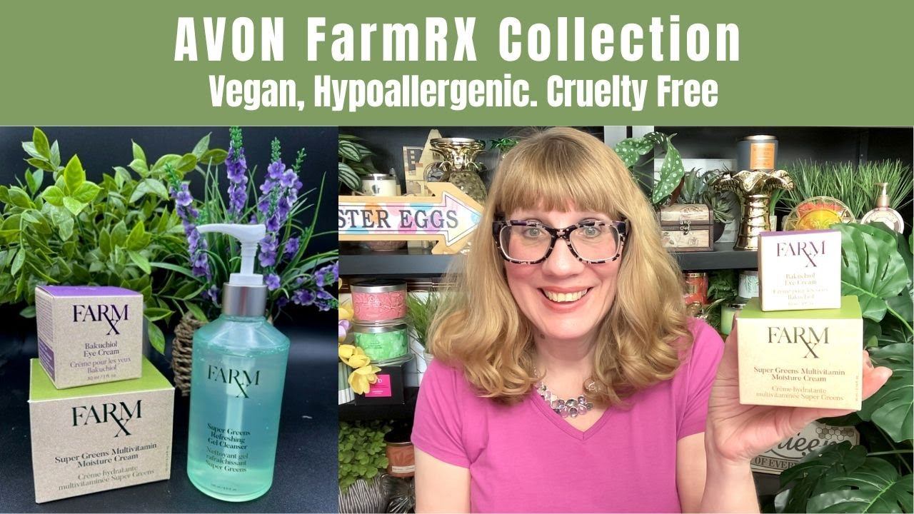 AVON FarmRX Collection - Vegan, Hypoallergenic, Cruelty Free! смотреть онлайн